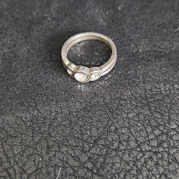 Brighton Infinity Sparkle Ring. Size 8 - Picture 7 of 8